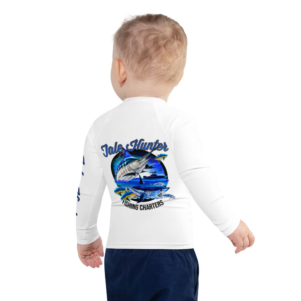 Blue Marlin & Mako Shark Kids Rash Guard 2T-7