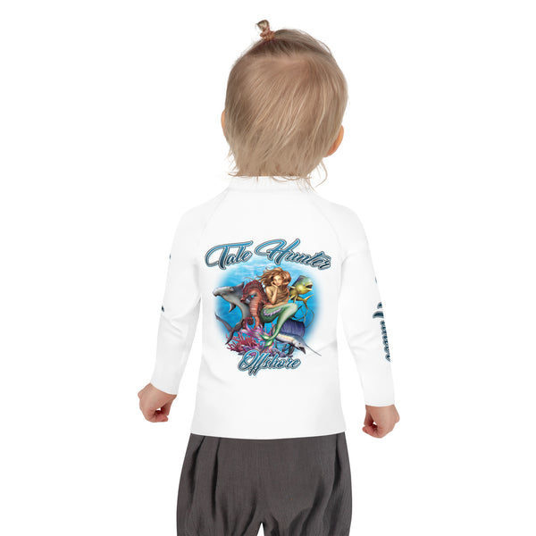 Mermaid, Hammerhead Shark & Mahi-Mahi Kids Rash Guard 2T-7