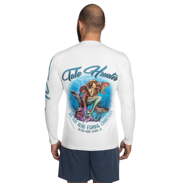 Great White Shark, Seahorse & Redfish Rash Guard