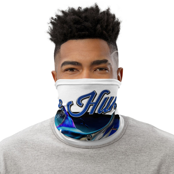 Tale Hunter Blue Marlin & Mako Shark Neck Gaiter