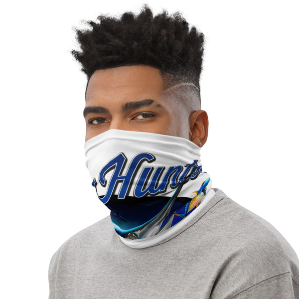 Tale Hunter Blue Marlin & Mako Shark Neck Gaiter