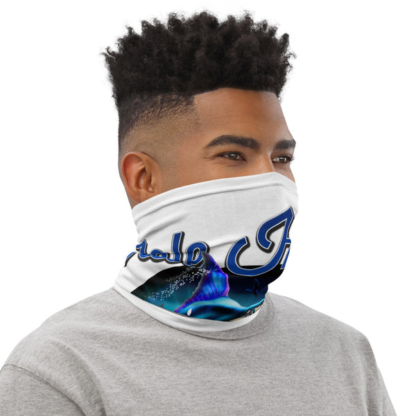 Tale Hunter Blue Marlin & Mako Shark Neck Gaiter