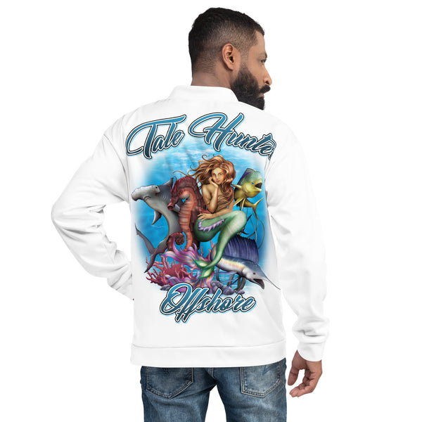 Mermaid, Hammerhead Shark & Seahorse Unisex Bomber Jacket