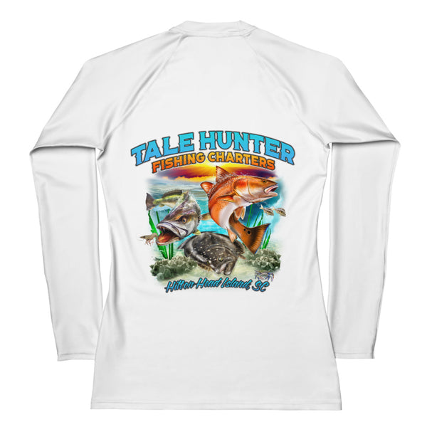 Redfish, Trout & Flounder Women's Rash Guard