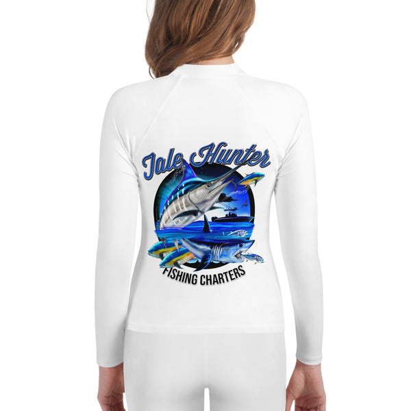 Blue Marlin & Mako Shark Youth Rash Guard 8-20