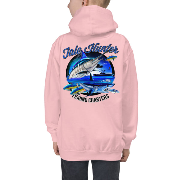 Blue Marlin & Mako Shark Kids Hoodie