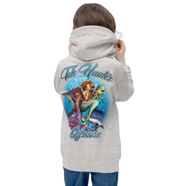 Mermaid, Hammerhead Shark & Seahorse Kids Hoodie