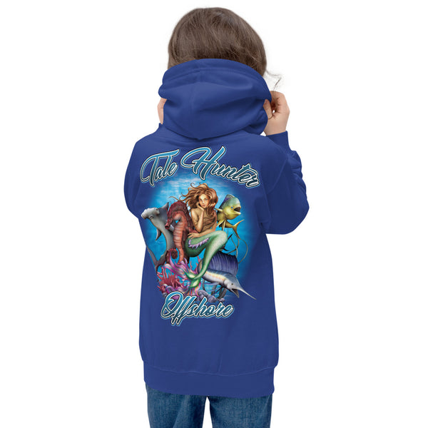 Mermaid, Hammerhead Shark & Seahorse Kids Hoodie