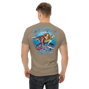 Mermaid, Hammerhead Shark & Mahi-Mahi Short Sleeve T-Shirt