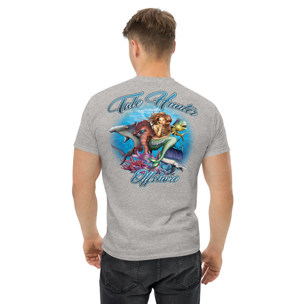 Mermaid, Hammerhead Shark & Mahi-Mahi Short Sleeve T-Shirt