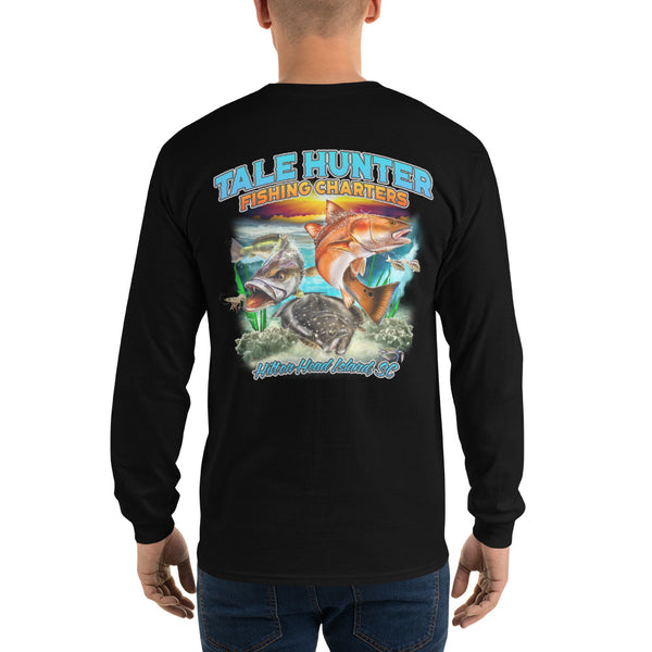 Redfish, Trout & Flounder Men’s Long Sleeve Shirt