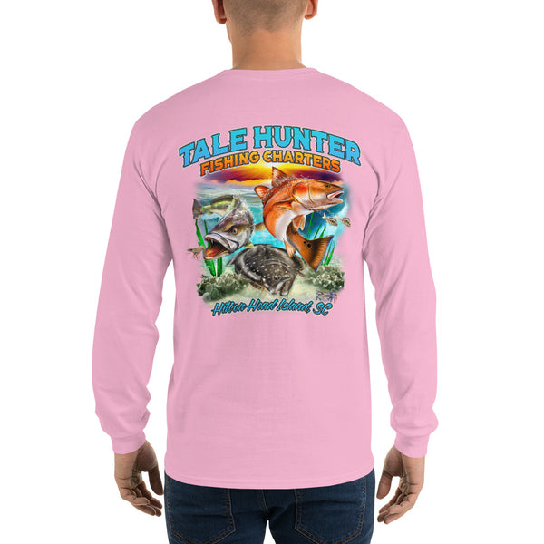 Redfish, Trout & Flounder Men’s Long Sleeve Shirt