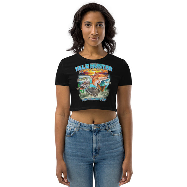 Redfish, Trout & Flounder Organic Crop Top