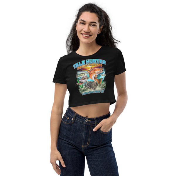 Redfish, Trout & Flounder Organic Crop Top