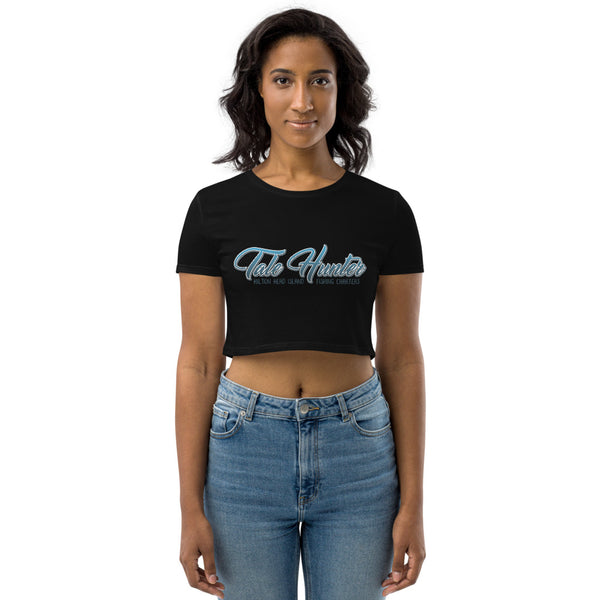 Tale Hunter Logo Organic Crop Top