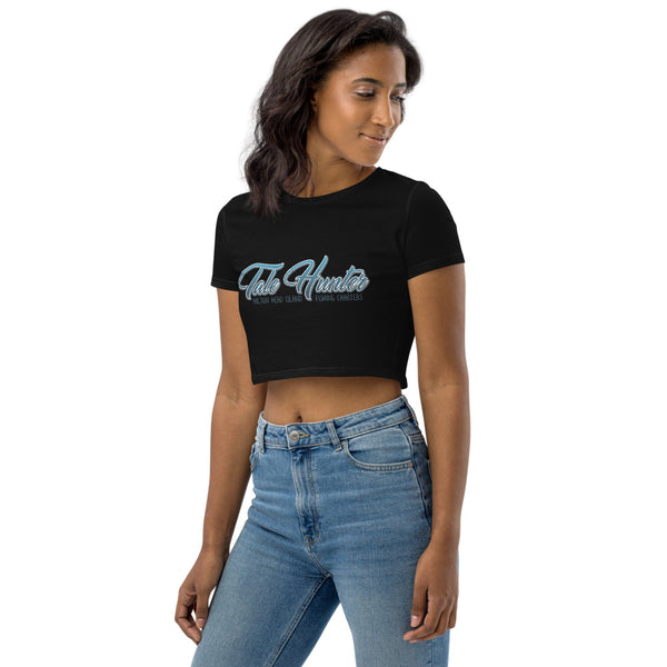 Tale Hunter Logo Organic Crop Top