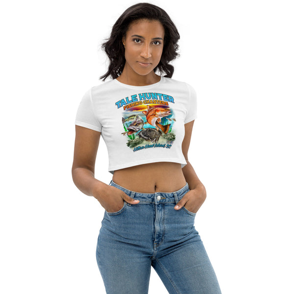 Redfish, Trout & Flounder Organic Crop Top