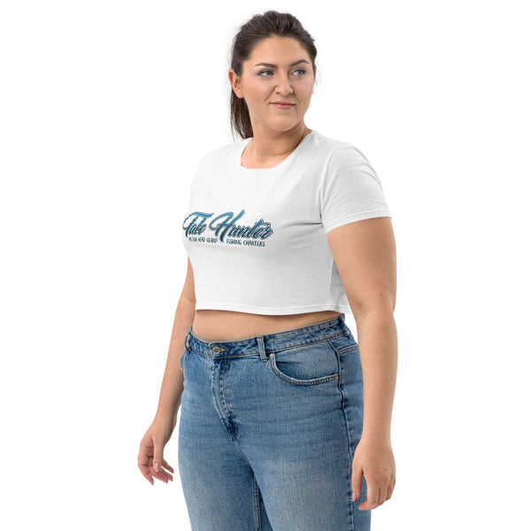 Tale Hunter Offshore Logo Organic Crop Top