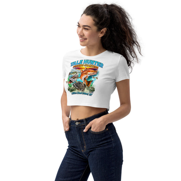 Redfish, Trout & Flounder Organic Crop Top