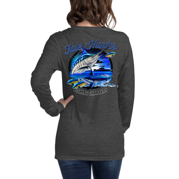 Blue Marlin & Mako Shark Unisex Long Sleeve Tee