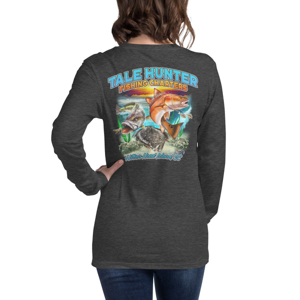 Redfish, Trout & Flounder Unisex Long Sleeve Tee