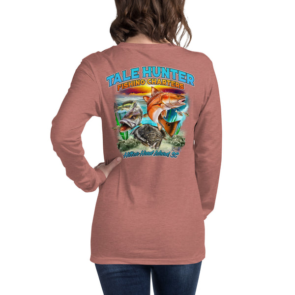 Redfish, Trout & Flounder Unisex Long Sleeve Tee