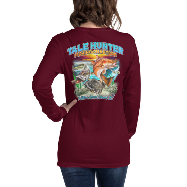 Redfish, Trout & Flounder Unisex Long Sleeve Tee