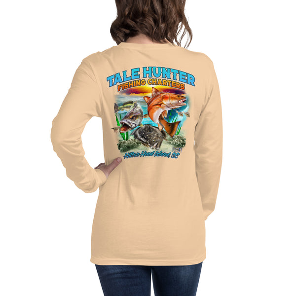 Redfish, Trout & Flounder Unisex Long Sleeve Tee