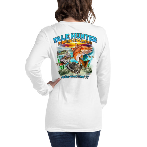 Redfish, Trout & Flounder Unisex Long Sleeve Tee