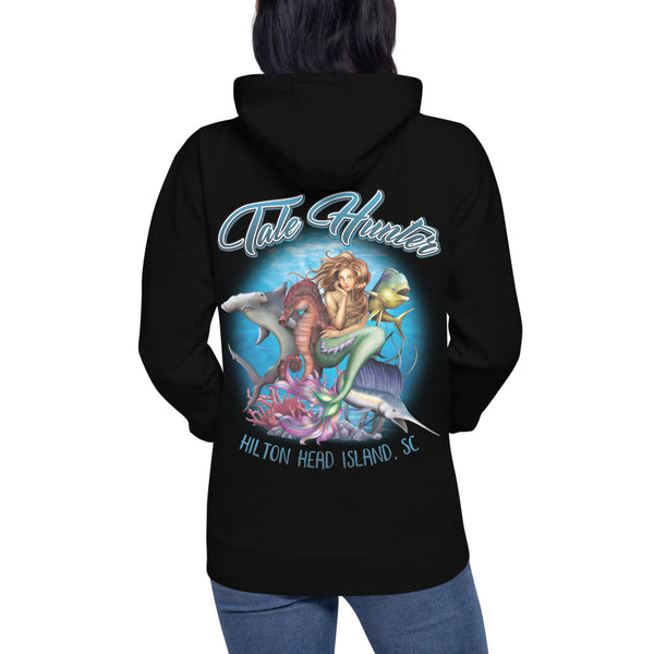 Mermaid, Hammerhead Shark & Mahi Unisex Hoodie