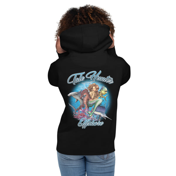 Mermaid, Hammerhead Shark & Seahorse Unisex Hoodie