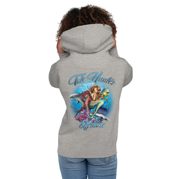 Mermaid, Hammerhead Shark & Seahorse Unisex Hoodie