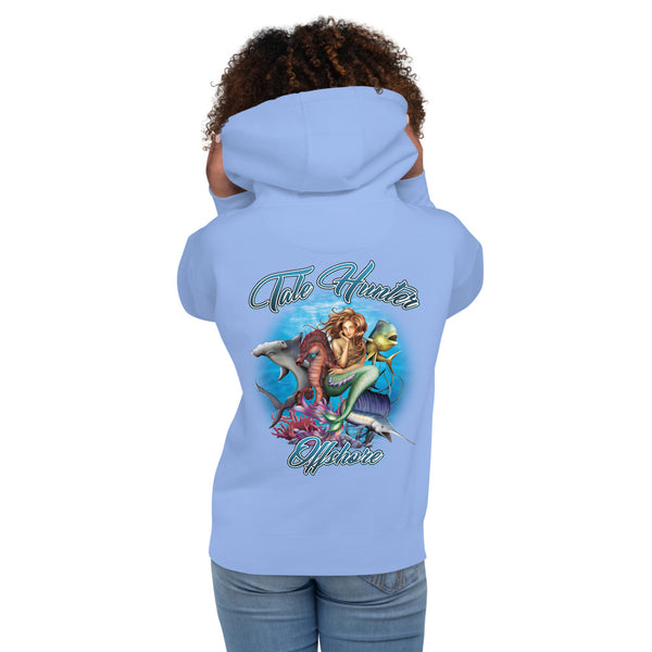 Mermaid, Hammerhead Shark & Seahorse Unisex Hoodie