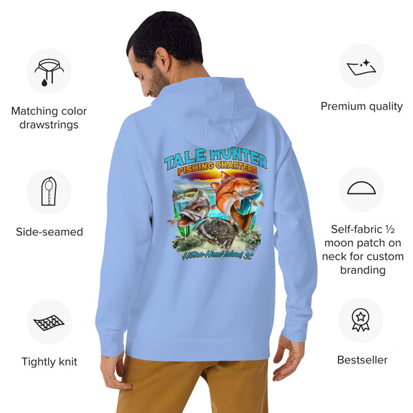 Redfish, Trout & Flounder Unisex Hoodie