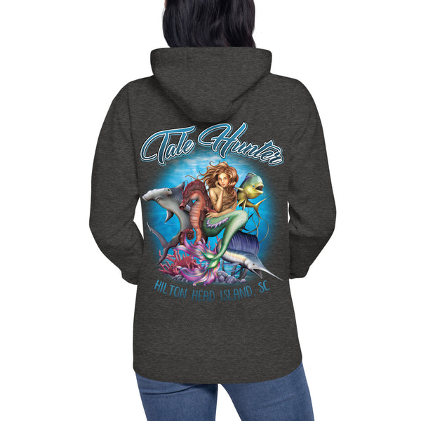 Mermaid, Hammerhead Shark & Mahi Unisex Hoodie