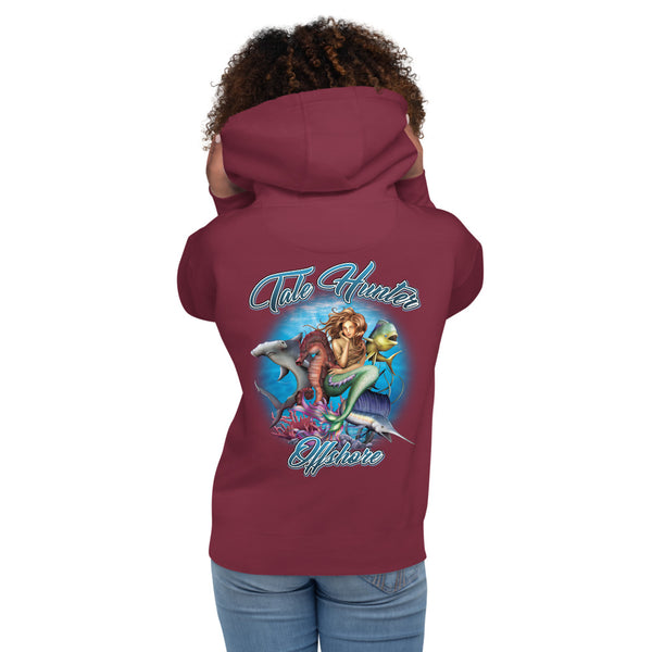 Mermaid, Hammerhead Shark & Seahorse Unisex Hoodie