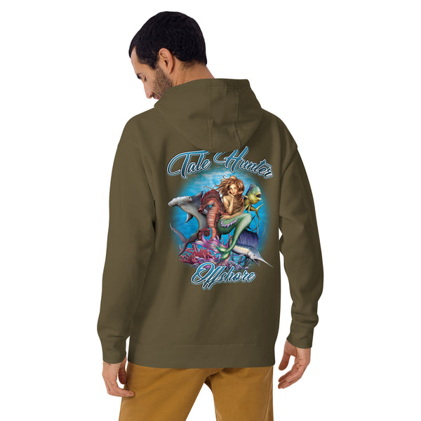 Mermaid, Hammerhead Shark & Seahorse Unisex Hoodie