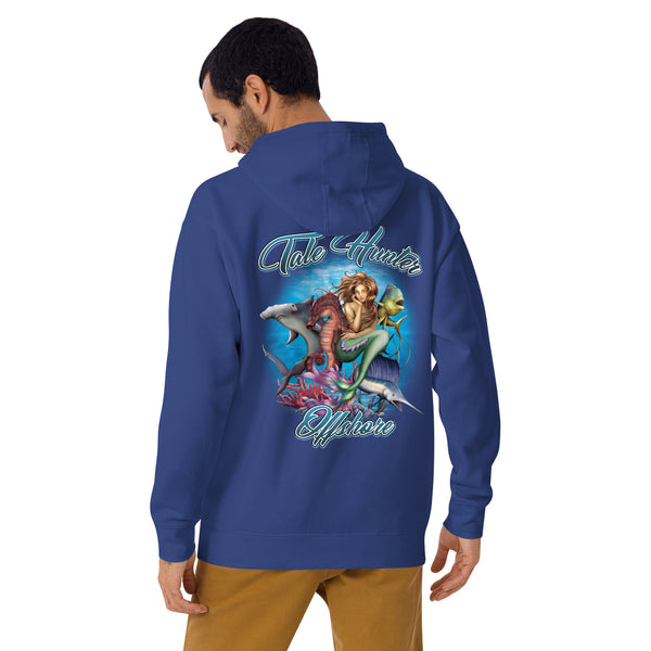 Mermaid, Hammerhead Shark & Seahorse Unisex Hoodie