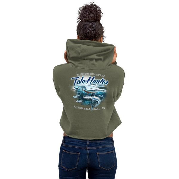 Wahoo Women's Crop Hoodie