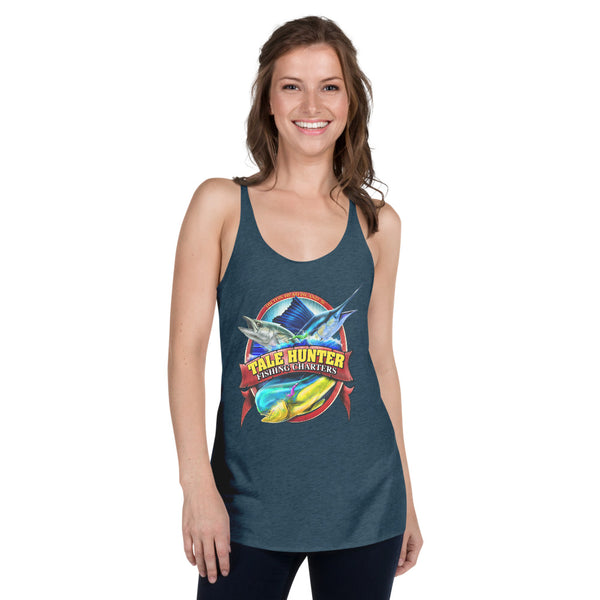 Sailfish, Kingfish & mahi-Mahi Women's Racerback Tank