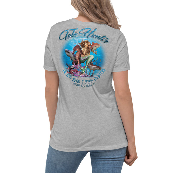 Mermaid, Great White, Sea Horse Women's Relaxed T-Shirt