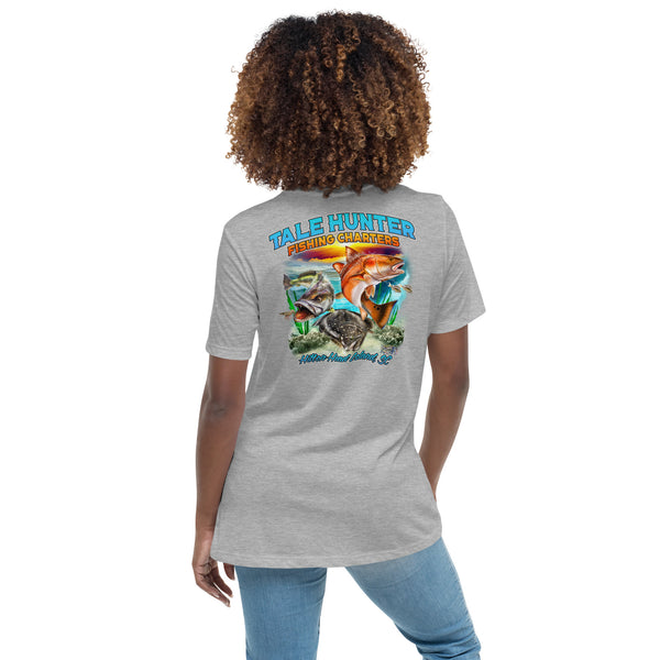 Redfish, Trout & Flounder Women's Relaxed short sleeve t-shirt