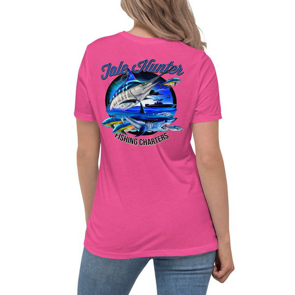 Blue Marlin & Mako Shark Women's Relaxed Short Sleeve T-Shirt