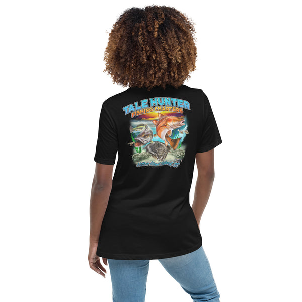 Redfish, Trout & Flounder Women's Relaxed short sleeve t-shirt