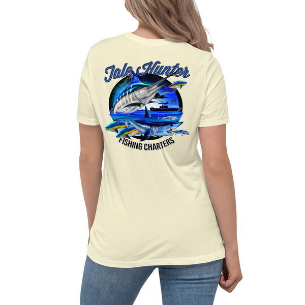 Blue Marlin & Mako Shark Women's Relaxed Short Sleeve T-Shirt