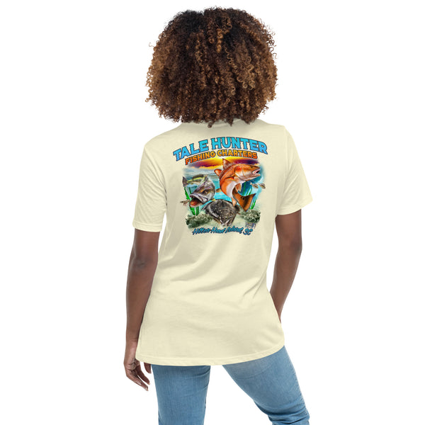 Redfish, Trout & Flounder Women's Relaxed short sleeve t-shirt