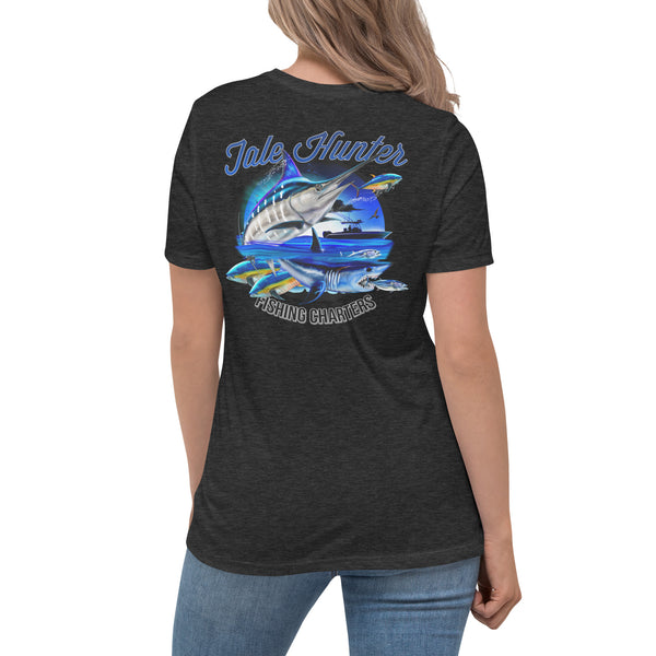 Blue Marlin & Mako Shark Women's Relaxed Short Sleeve T-Shirt