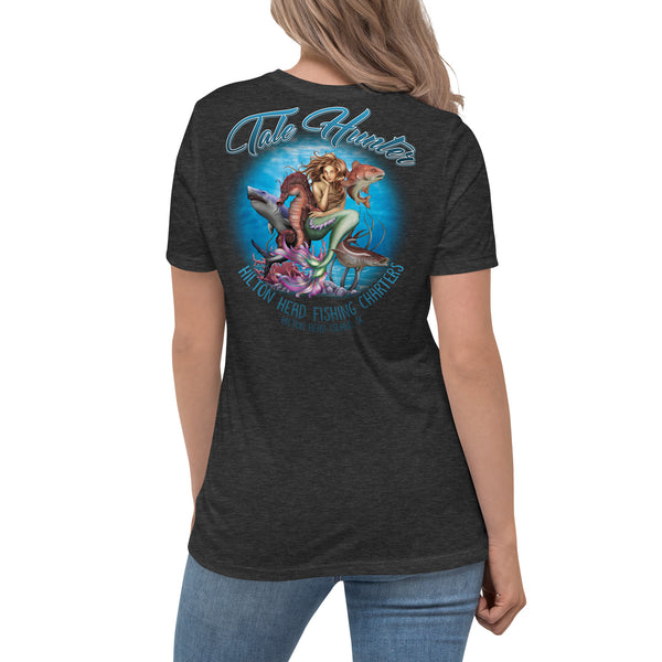 Mermaid, Great White, Sea Horse Women's Relaxed T-Shirt