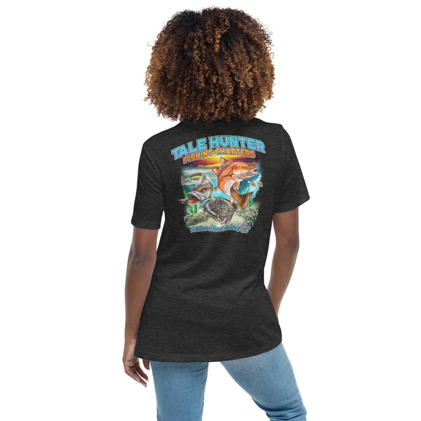 Redfish, Trout & Flounder Women's Relaxed short sleeve t-shirt