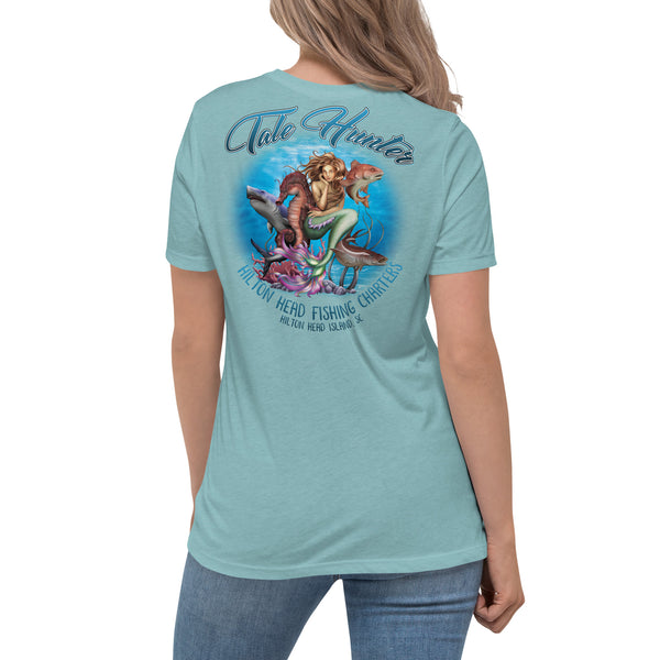 Mermaid, Great White, Sea Horse Women's Relaxed T-Shirt